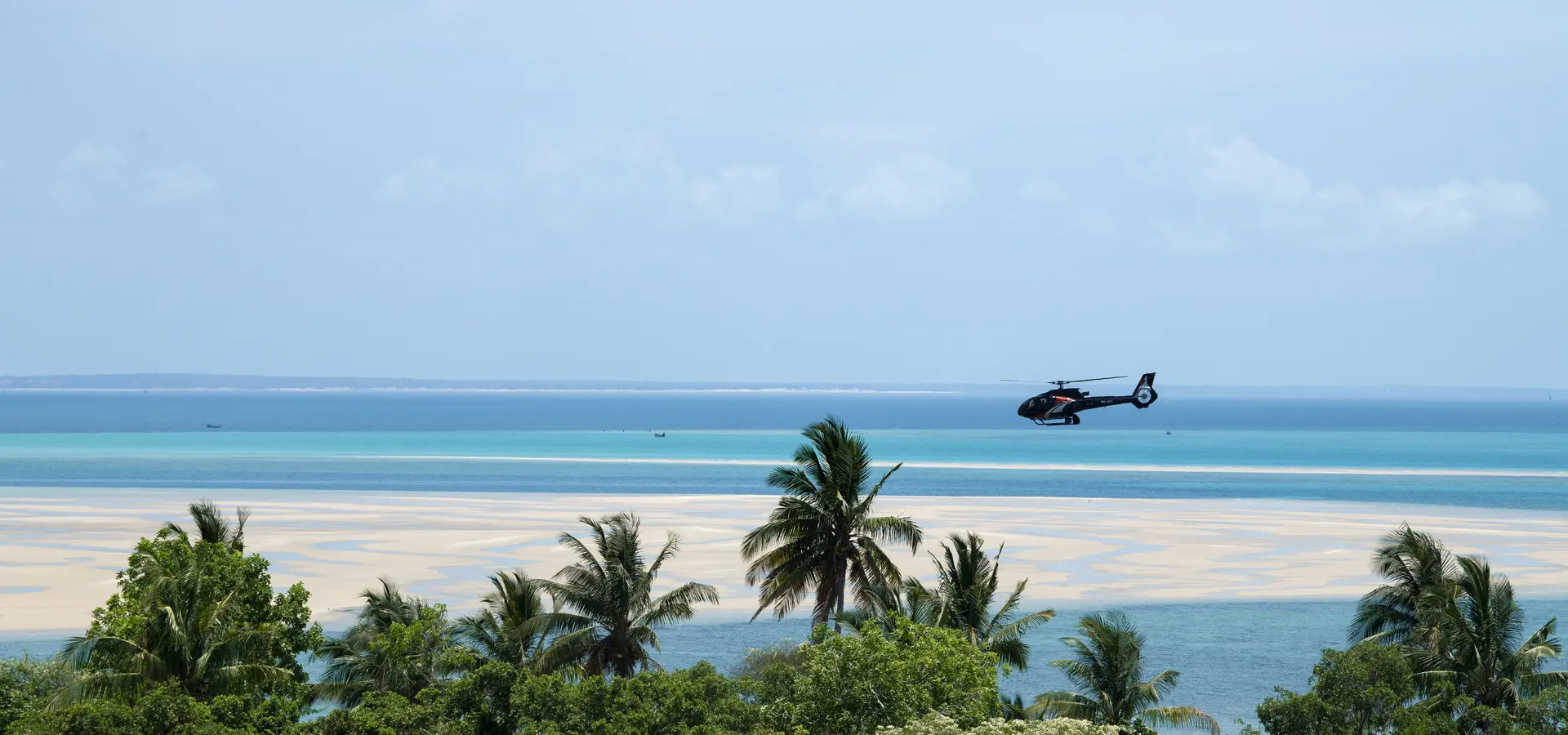 Avila Travel Mozambique Southern Africa Mozambique and Beyond Benguerra Island helicopter 4