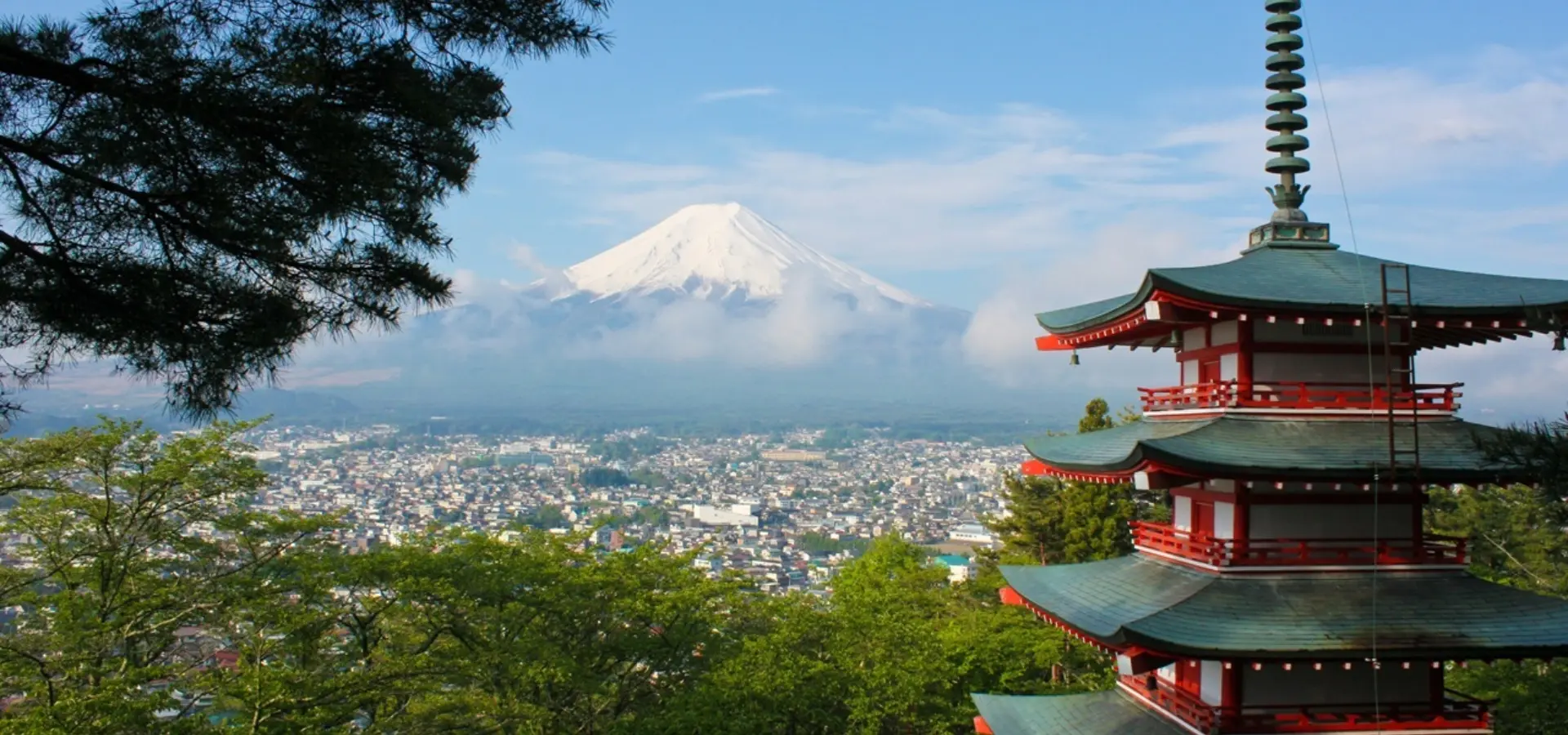 Avila Travel Japan Mount Fuji and temple