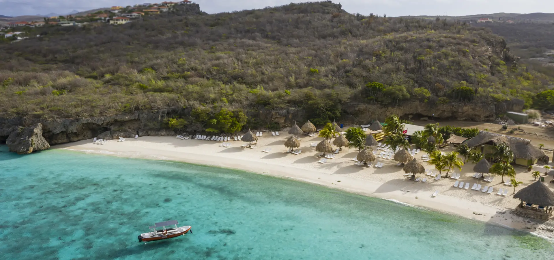 Avila Travel Curacao boat beach quiet