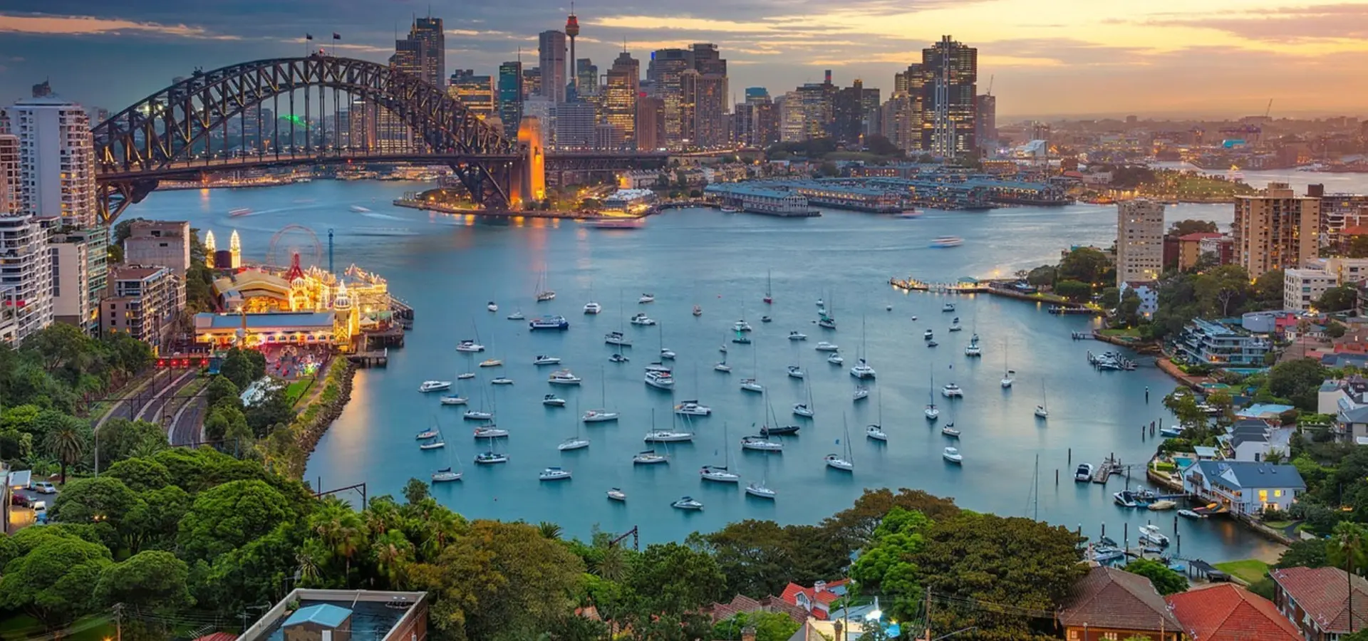 Avila Travel Australia Sydney harbour with boats