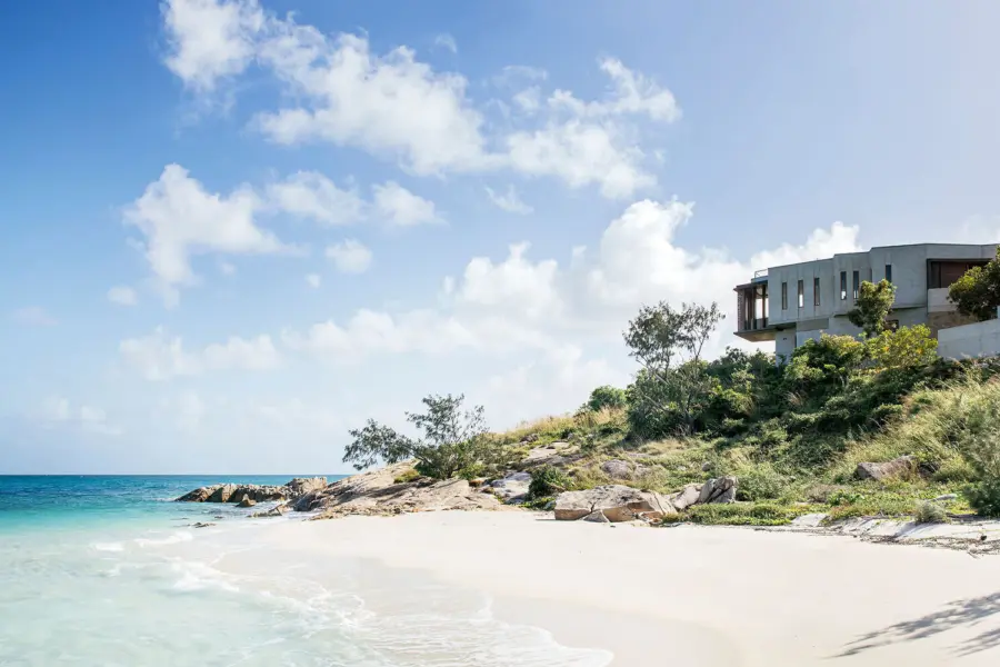 Lizard island luxury accommodation the house exterior location