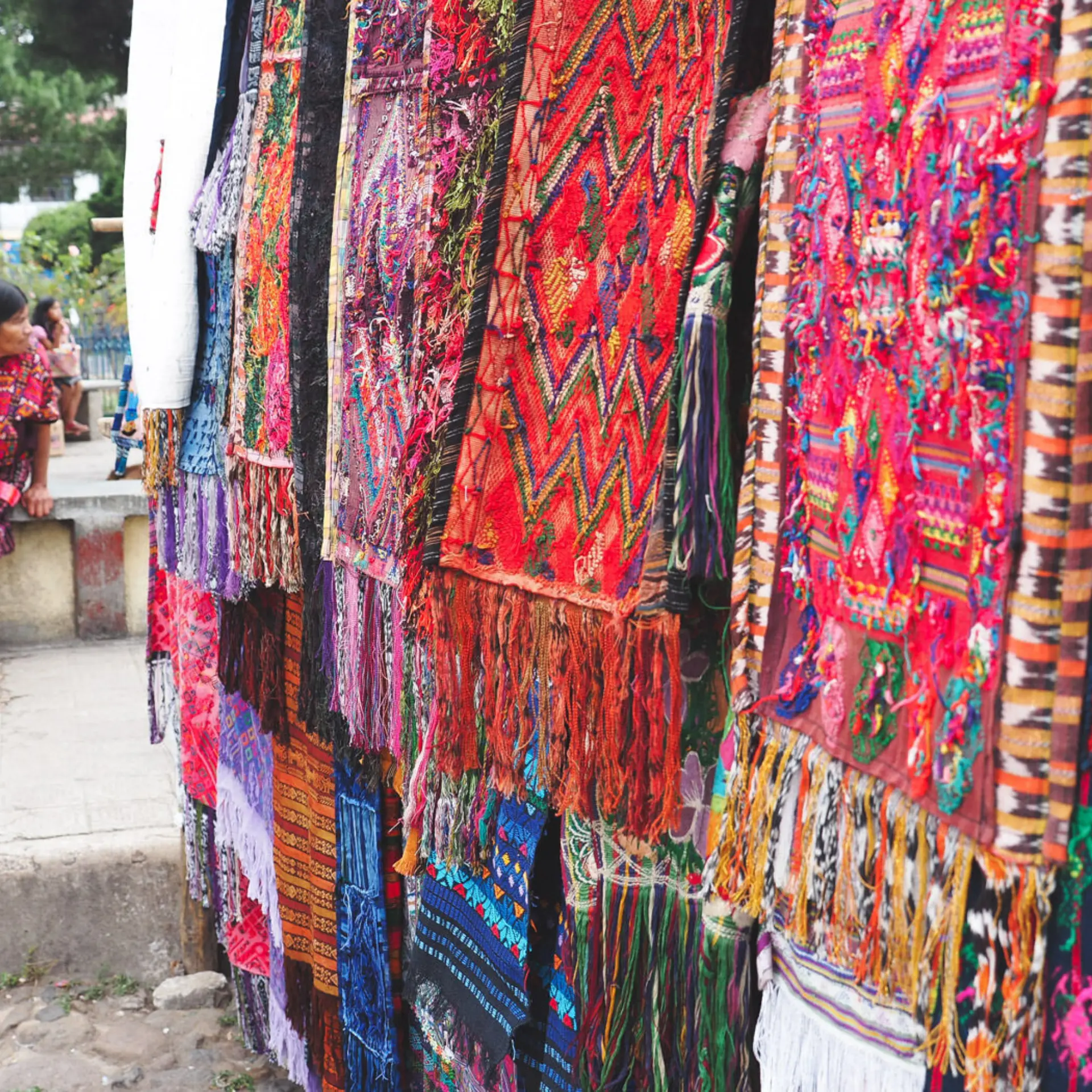 Market guatemala chichicastenango chichi