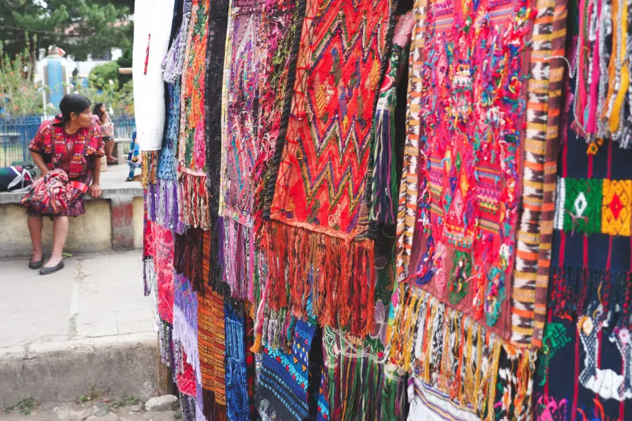 Market guatemala chichicastenango chichi
