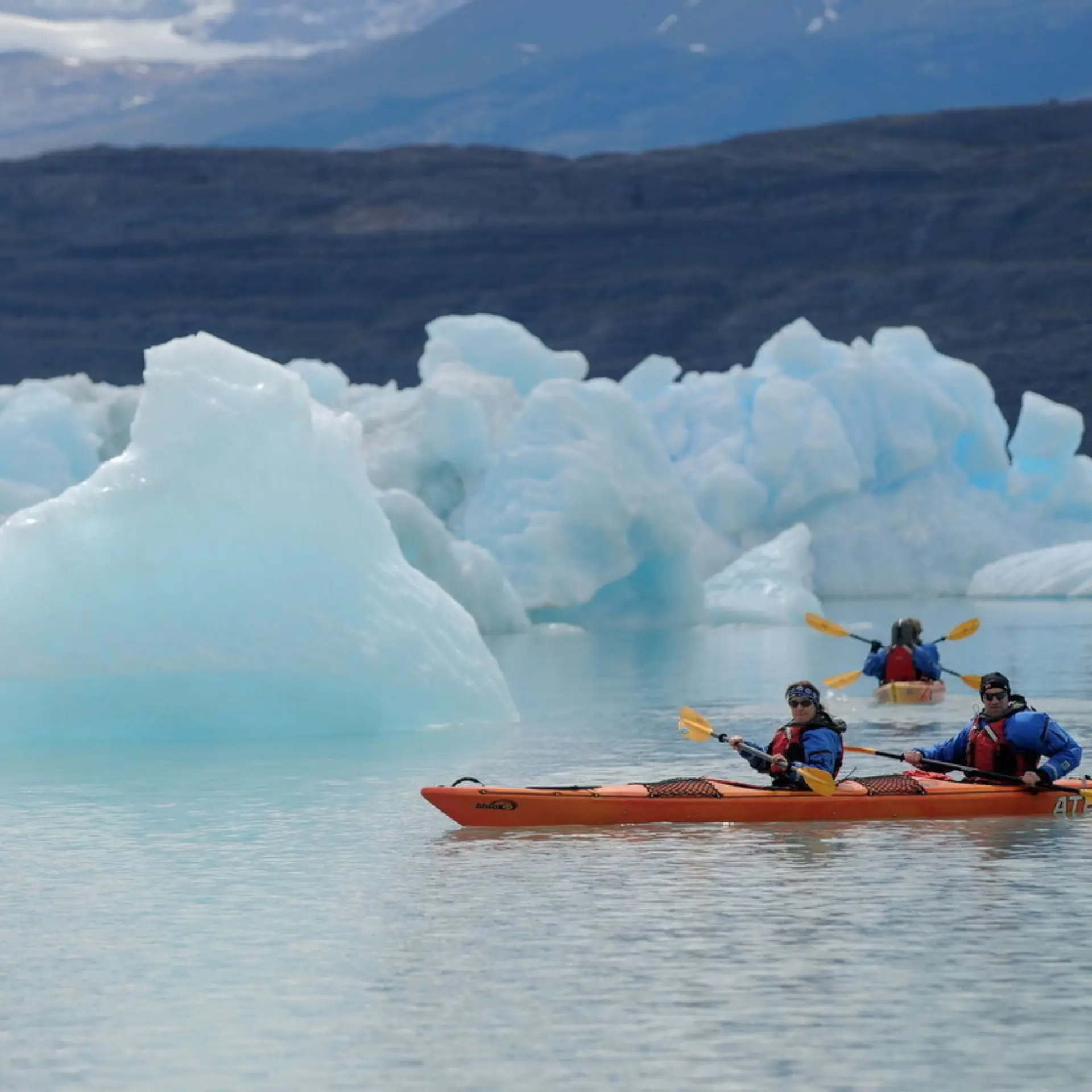 Kayak upsala gletjser