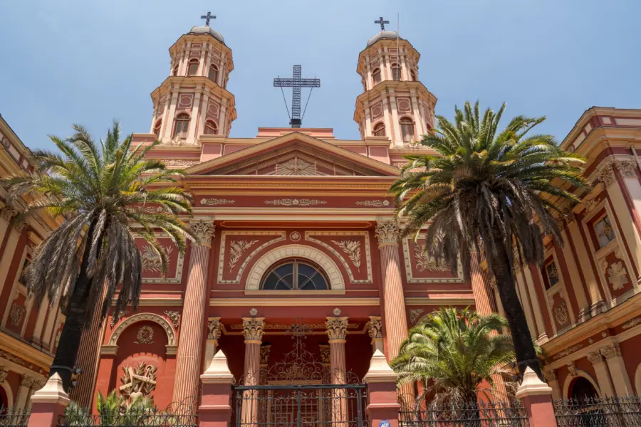 Church in santiago de chile