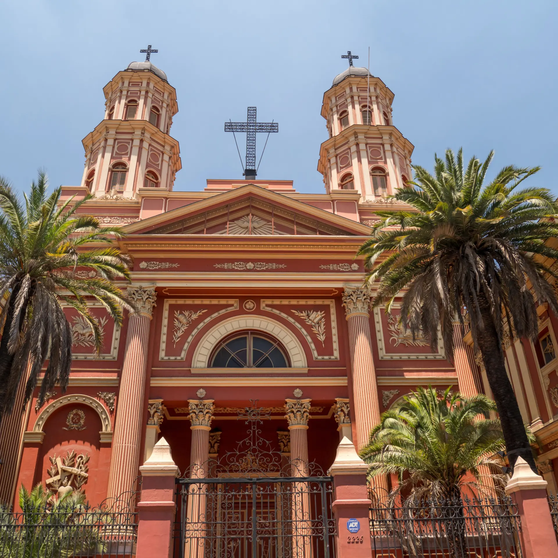 Church in santiago de chile