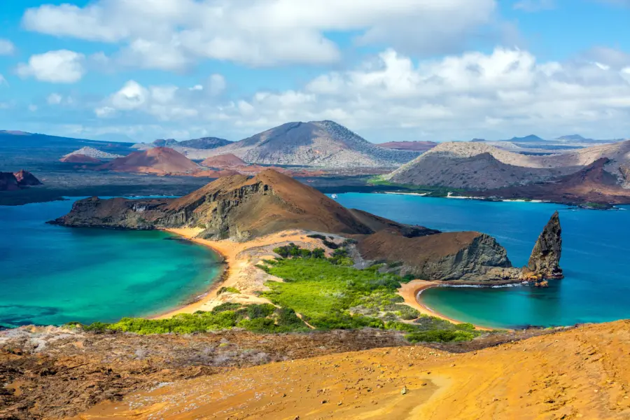 Beaches on bartolame island