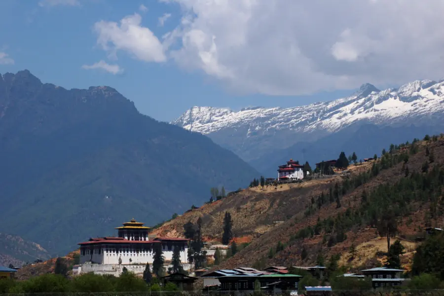Paro dzong and watchtower