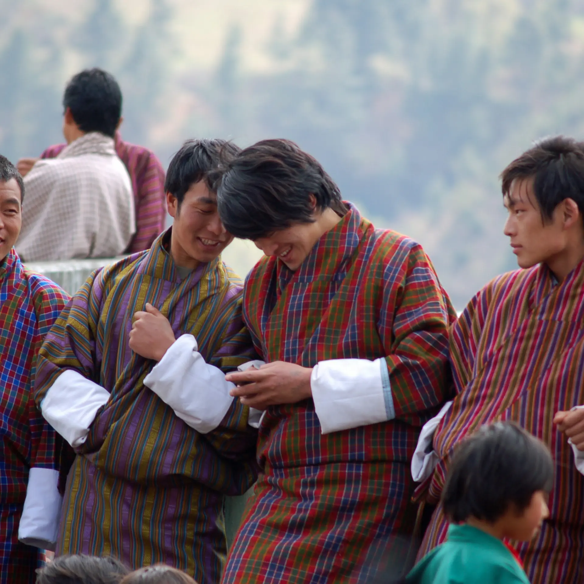 Bhutan modern versus traditional