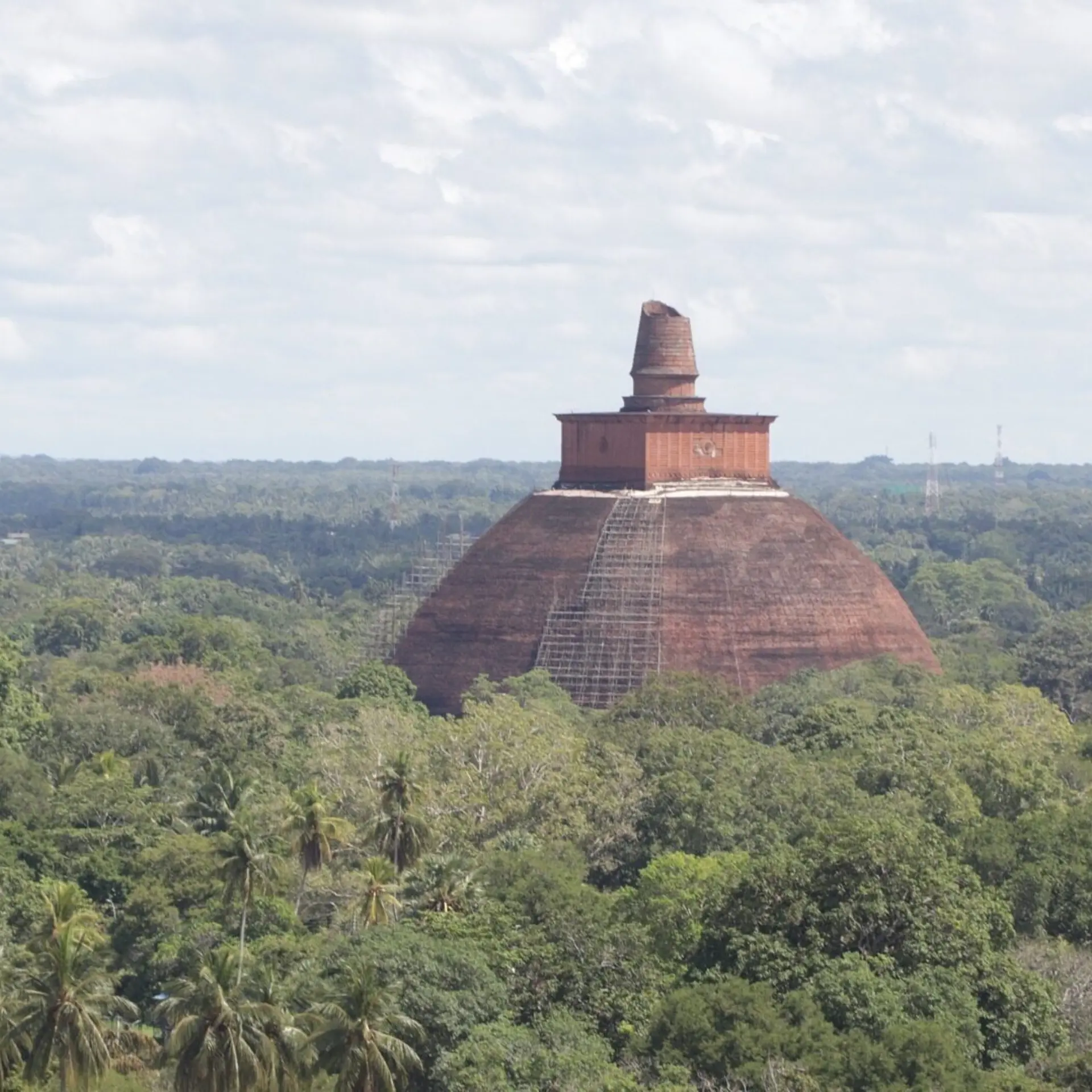 Anuradhapura largest stupa