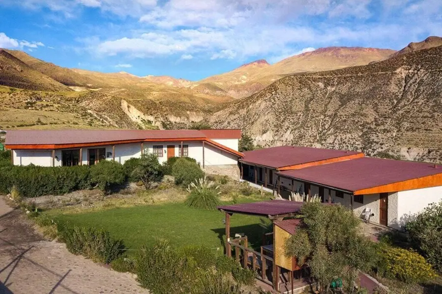Hotel terrace lodge putre chile1